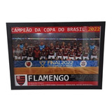 Quadro Flamengo Campeao Copa