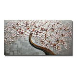 Quadro Flores Óleo Sobre Tela