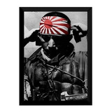 Quadro Foto Arte Soldado Kamikaze Segunda Guerra Mundial