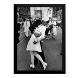 Quadro Foto Histórica Beijo Na Times Square Marinheiro
