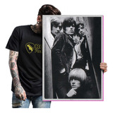 Quadro Fotografia Banda The Rolling Stones Poster T. A2 24