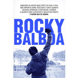 Quadro Frase Rocky Balboa Decorativo Motivacional Para Sala