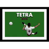 Quadro Futebol Voleio Pro