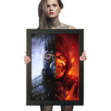Quadro Game Mortal Kombat