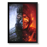 Quadro Game Mortal Kombat