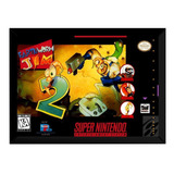Quadro Game Snes Earthworm