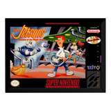 Quadro Game Snes Jetsons - Invasion Of The Planet Pirates
