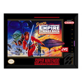 Quadro Game Snes Super Star Wars Ii The Empire Strikes Back