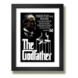Quadro Godfather Poderoso Chefao Filme Cinema Tv Decorativo