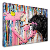 Quadro Grafite Pantera Cor