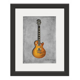 Quadro Guitarra Gibson Les