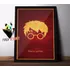 Quadro Harry Potter Filme Poster Geek Nerd Decoração Vidro