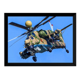 Quadro Helicóptero De Combate Russo Mi