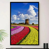 Quadro Holambra Eolica Flores