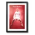 Quadro Idolo Craque David Beckham Tipo Paspatur A2 60x42cm
