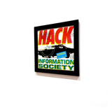Quadro Information Society Hack Capa Do