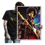 Quadro Jimi Hendrix Blues Legend Guitar