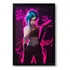 Quadro Jinx - Série Arcane League Of Legends  40x60cm