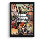 Quadro Jogo Grand Theft Auto V