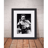 Quadro Johnny Cash 46x56cm