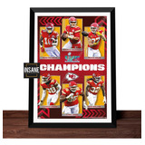 Quadro Kansas City Nfl Chiefs Super