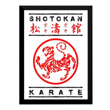 Quadro Karate Shotokan Decoracao