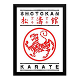 Quadro Karate Shotokan Decoracao