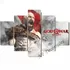 Quadro Kratos God Of War Jogo Video Game Ps2 Ps3 Ps4 06mmmdf