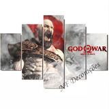 Quadro Kratos God Of War Jogo Video Game Ps2 Ps3 Ps4 06mmmdf