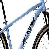 Quadro Ksw Xlt 100 Para Bicicleta Em Alumínio Azul Claro 19 