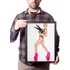 Quadro Lady Gaga Armada Foto Arte Pôster Moldurado