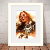 Quadro Lady Gaga Cantora