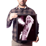 Quadro Lady Gaga Cantora