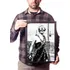 Quadro Lady Gaga Foto Arte Born This Way Pôster Moldurado