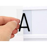Quadro Led Lightbox Luminária Cinema Letras Símbolos