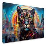 Quadro Lindo Puma Geometrico
