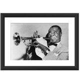Quadro Louis Armstrong Jazz