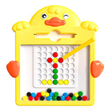 Quadro Lousa Mágica Desenho Magnético Patinho Dm Toys