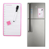 Quadro Lousa Magnético Imã Planner Semana Recados Geladeira