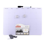 Quadro Lousa Magnetico Planner Planejamento Mês Semanal 40cm