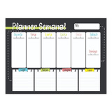 Quadro Lousa Planejamento De Tarefas Semanal Caneta