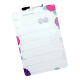 Quadro Lousa Planner Planejamento Semanal Magnetico Organiza