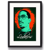 Quadro Ludacris Rap Hip Hop Musica Decoracao Quarto Paspatur