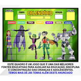 Quadro Magnetico Calendario Montado