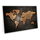 Quadro Mapa Mundi Grande