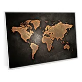 Quadro Mapa Mundi Grande