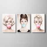 Quadro Marilyn Monroe Audrey