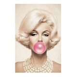 Quadro Marilyn Monroe Chiclete