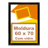 Quadro Medida 60x70 Com Vidro Moldura