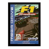 Quadro Mega Drive F1 World Championship Edition